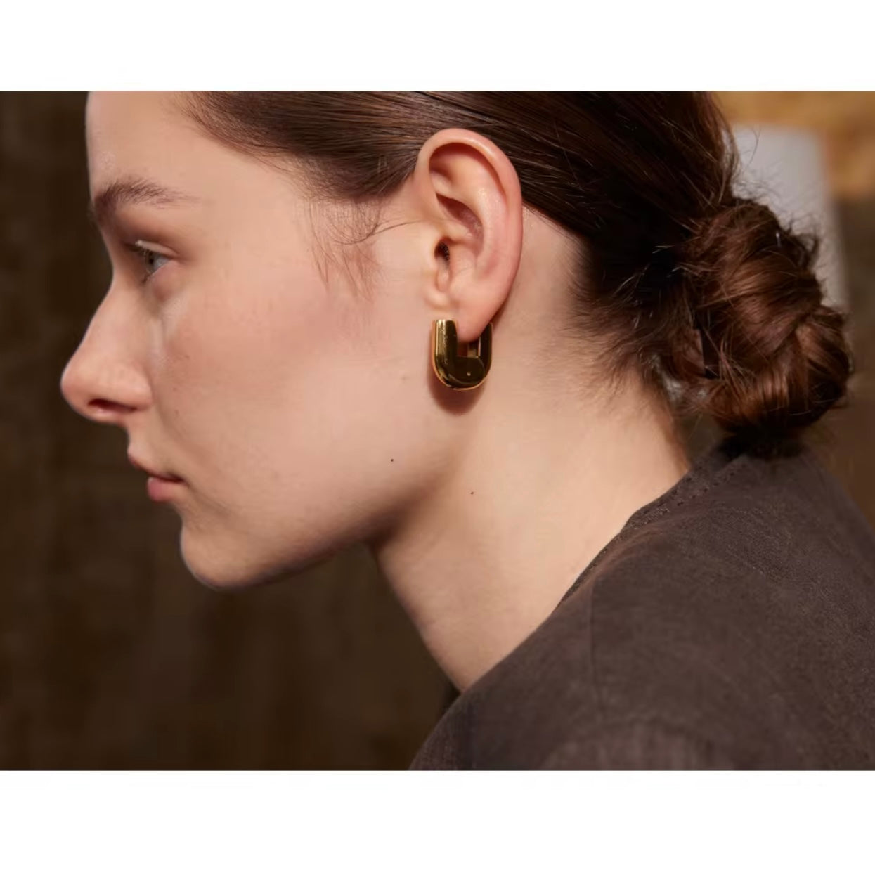Chelsea Statement Hoops - Platinum