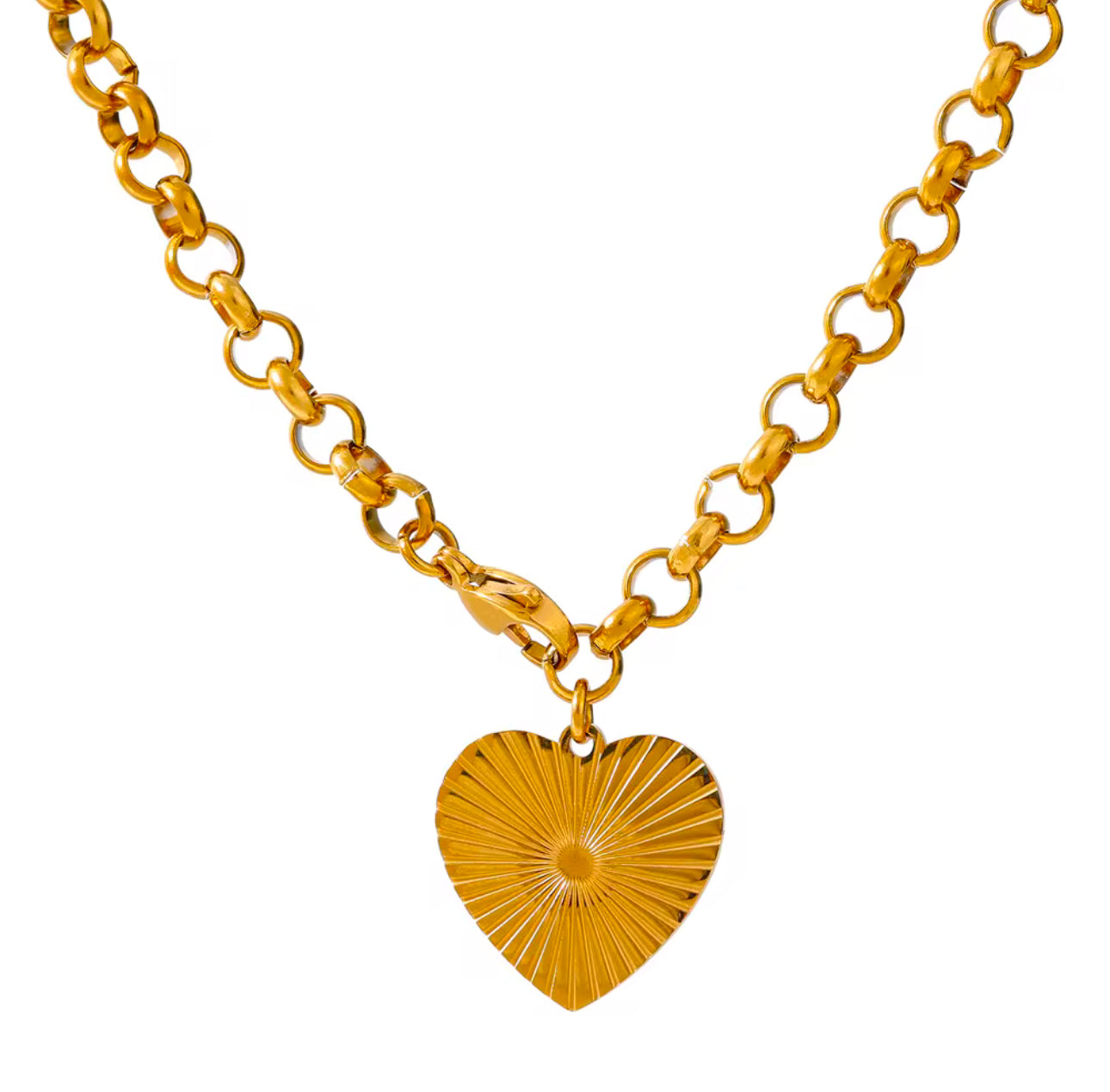 Amore Pendant Necklace - 18K Gold