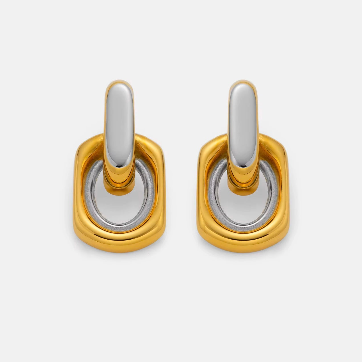 Nara Mixed Metal Earrings