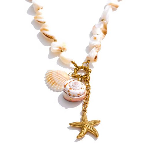Santorini Shell Necklace