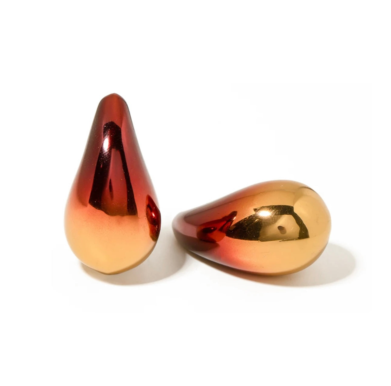 Zari Teardrop Earrings -Medium Size