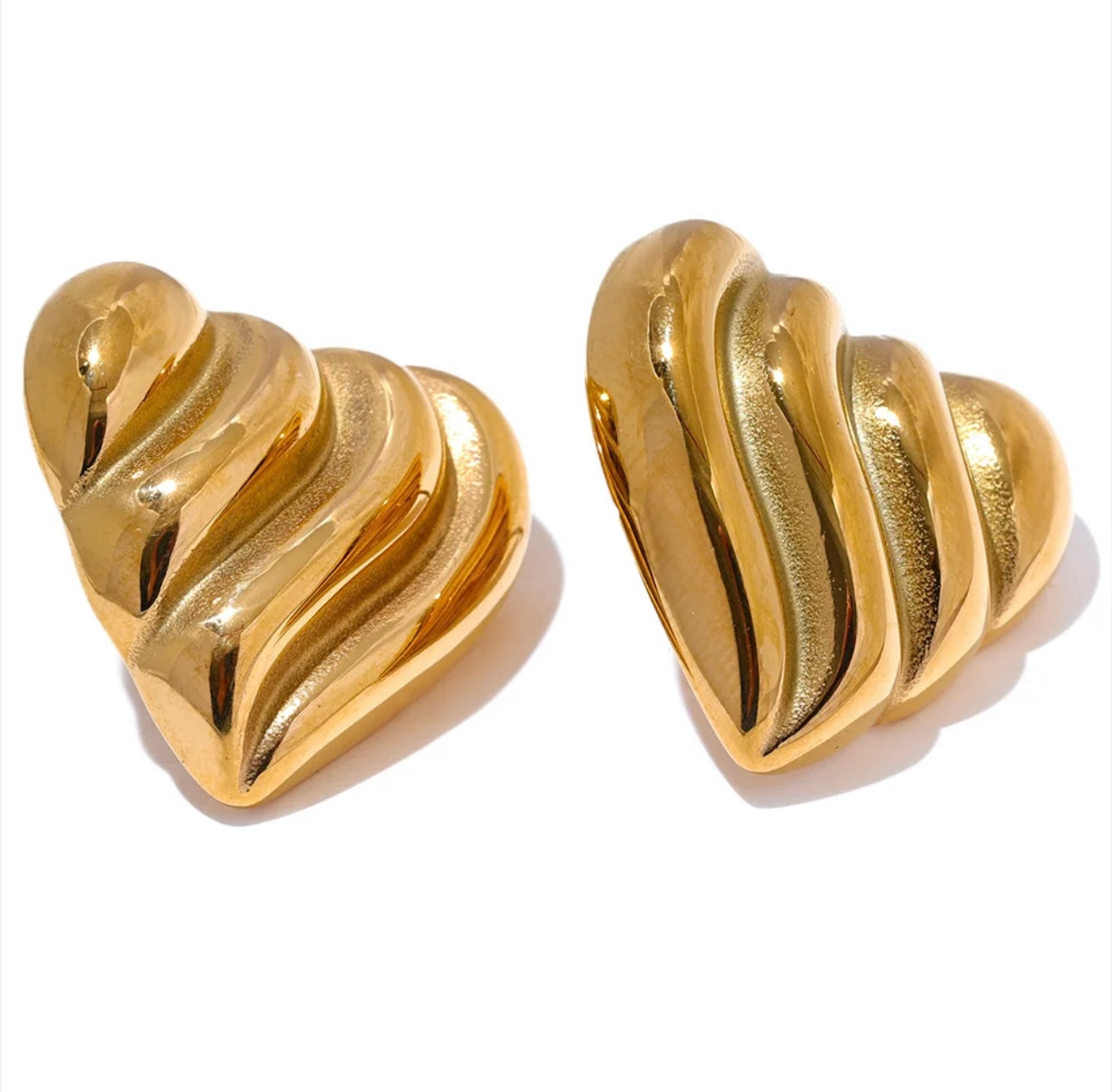 Pendo Earrings - 18K Gold Plated