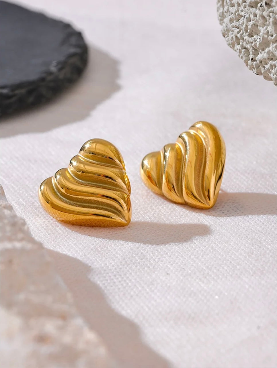 Pendo Earrings - 18K Gold Plated