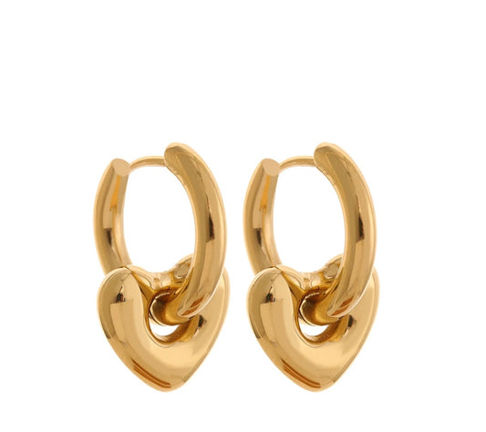 Cupid Hoop Earrings.