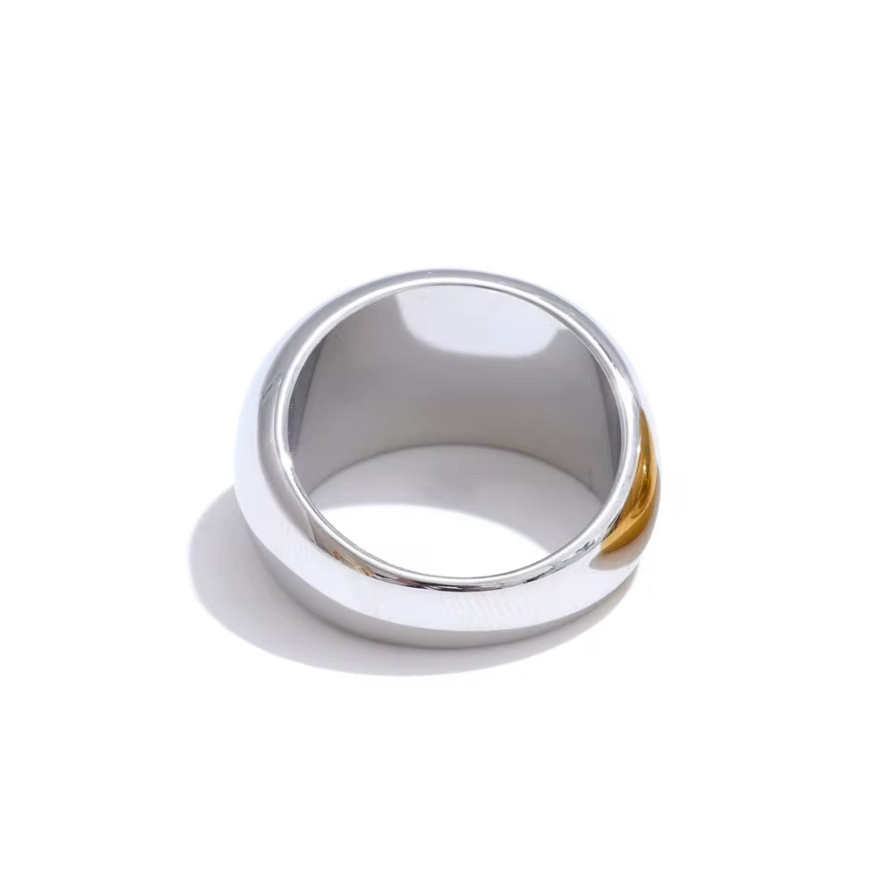 Avia Dome Ring - Silver