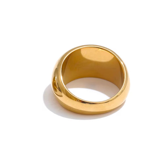 Avia Dome Ring - 18K Gold