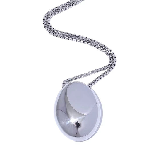Regal Dome Necklace - Silver