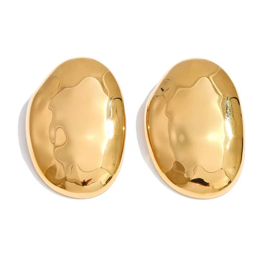 Grand Illusion Earrings - 18K Gold