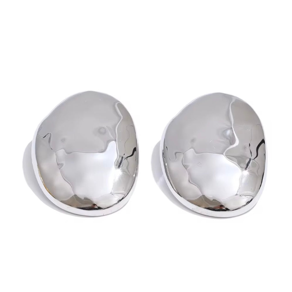 Grand Illusion Earrings - Silver