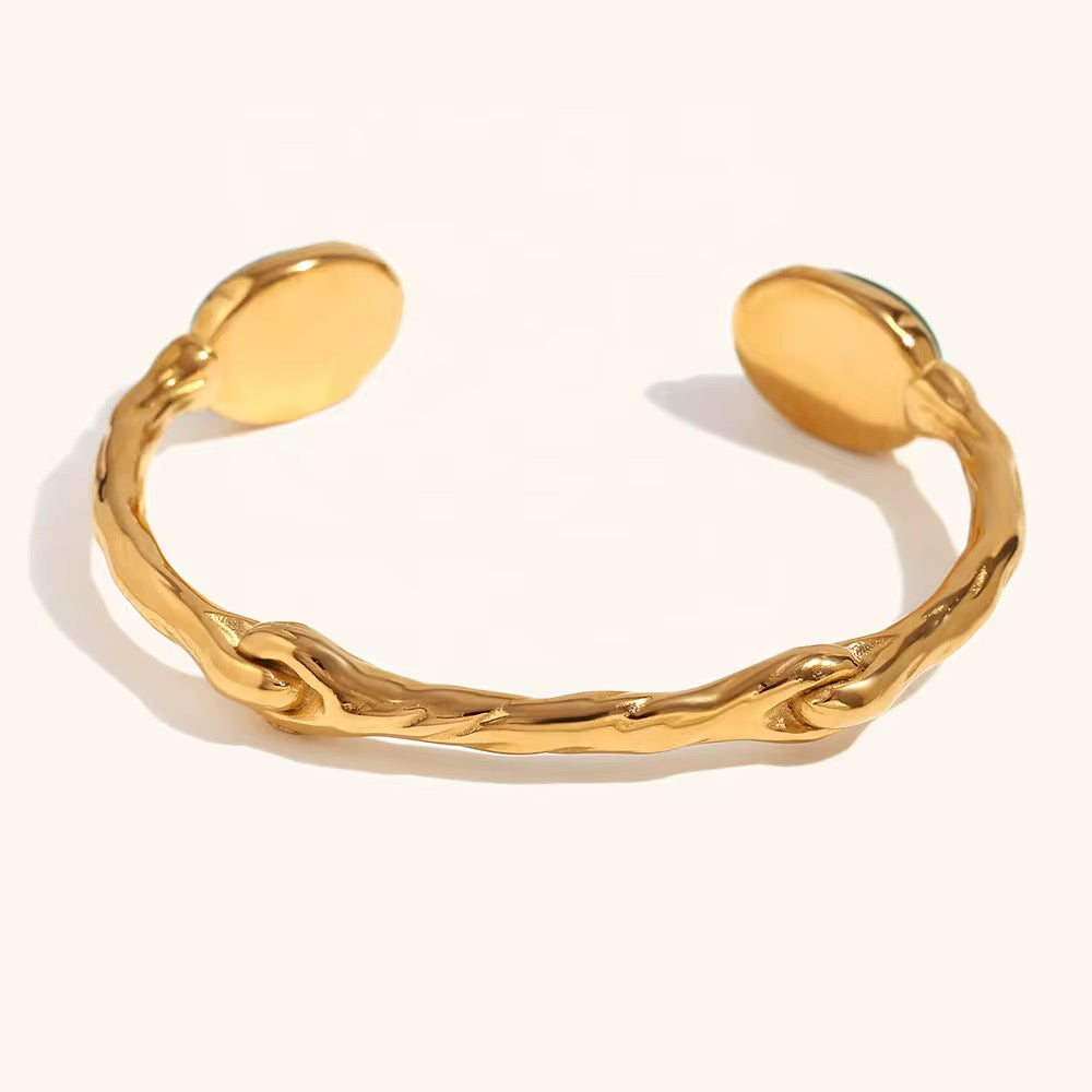 Isla Bangle - Rich Jade